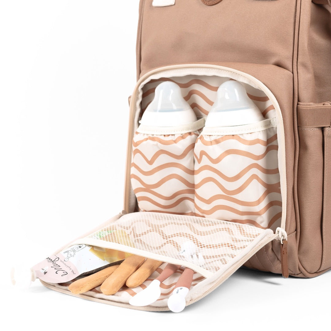 Richie Changing Backpack - Cinnamon