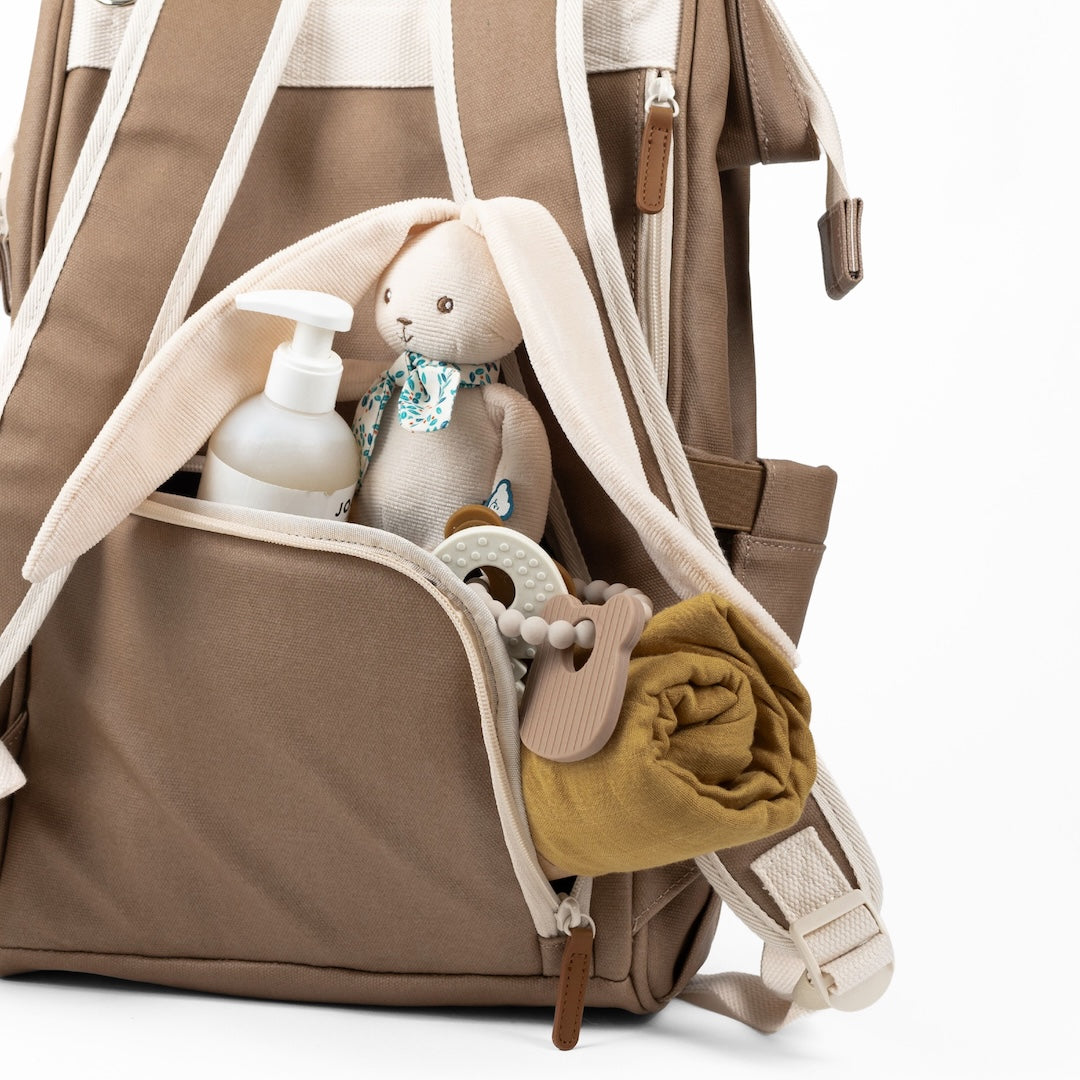 Richie Changing Backpack - Hazelnut