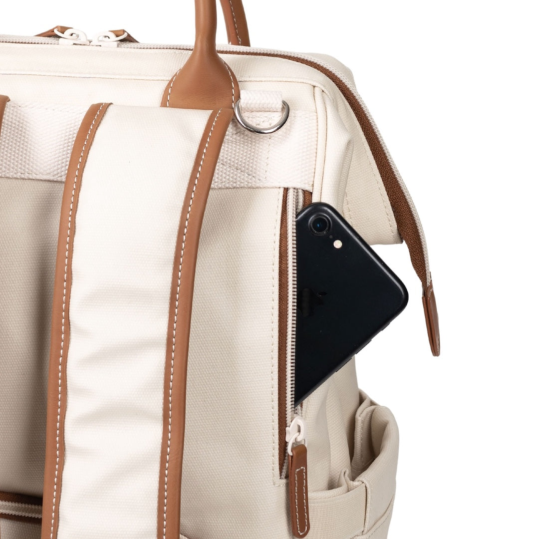 Richie Changing Backpack - Nougat