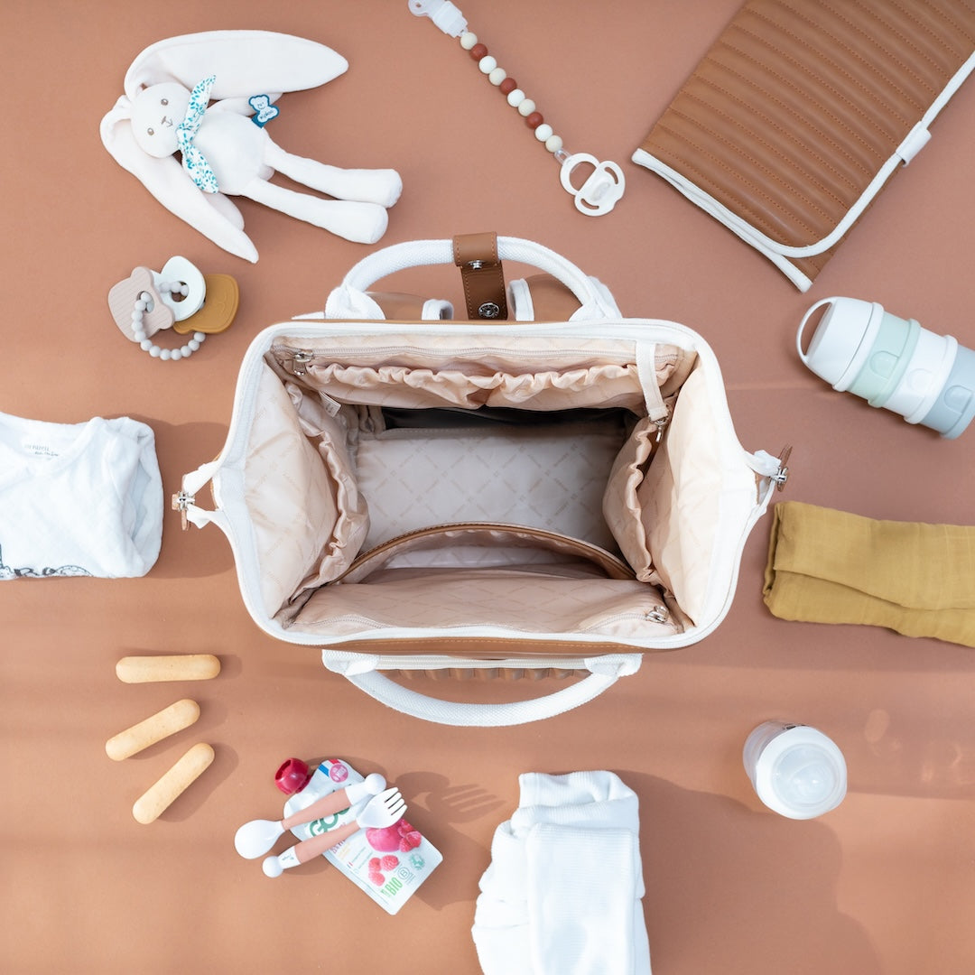 Richie Changing Backpack - Brown Sugar