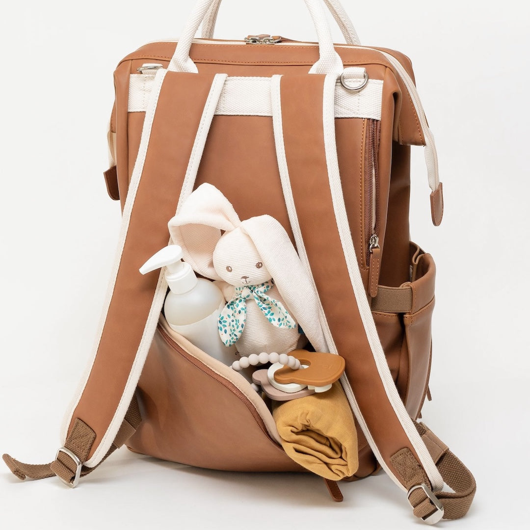 Richie Changing Backpack - Brown Sugar