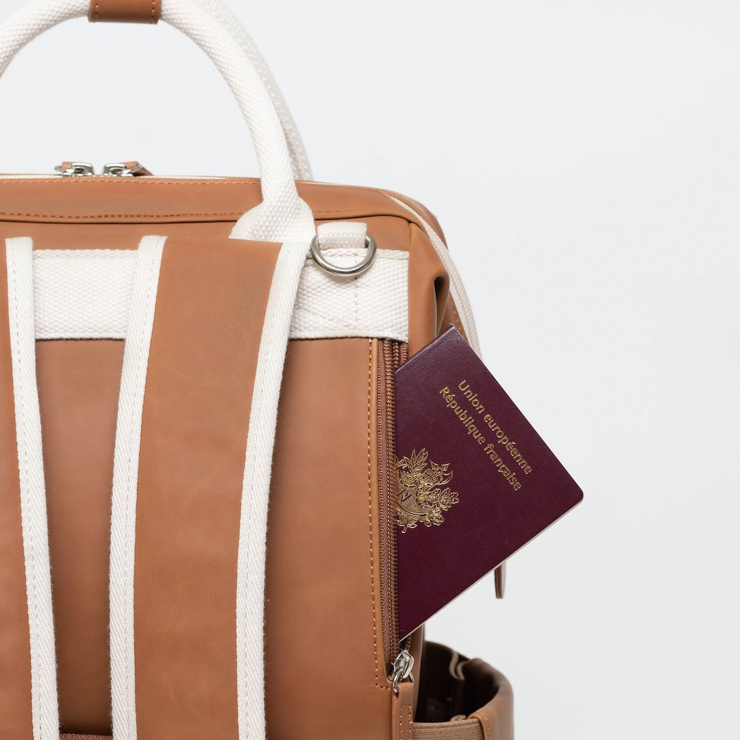 Richie Changing Backpack - Brown Sugar