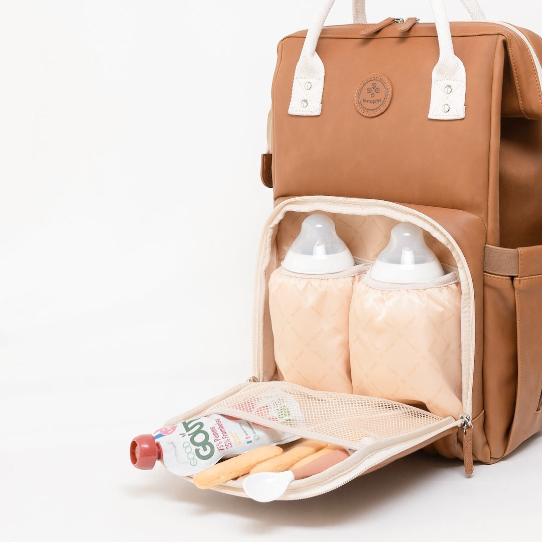 Richie Changing Backpack - Brown Sugar