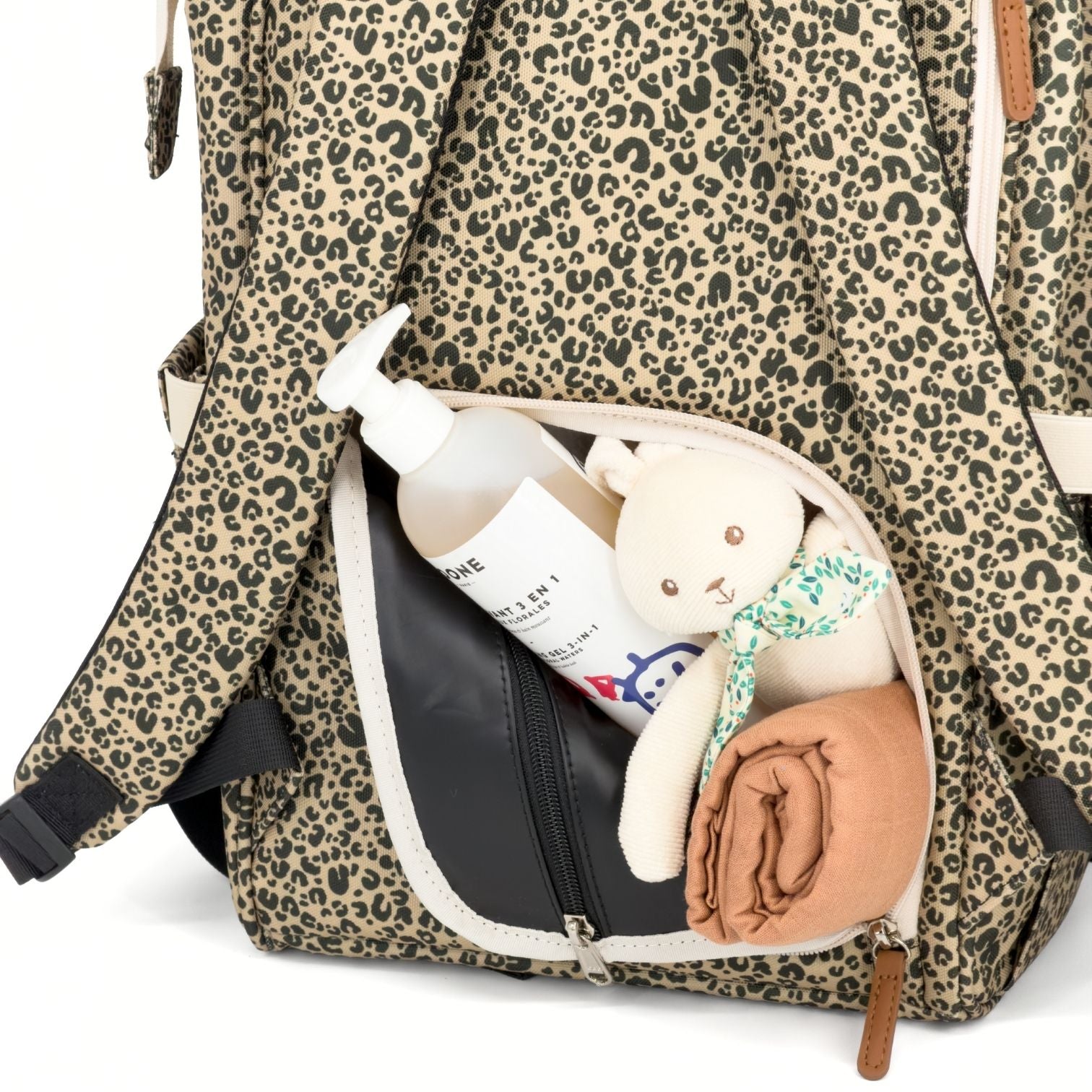 Multi-Use Changing Bag | Richie - Leopard | Lénappy – Lenappy