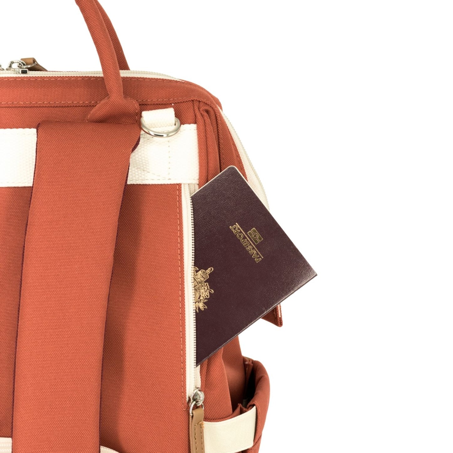 Richie Changing Backpack - Terracotta