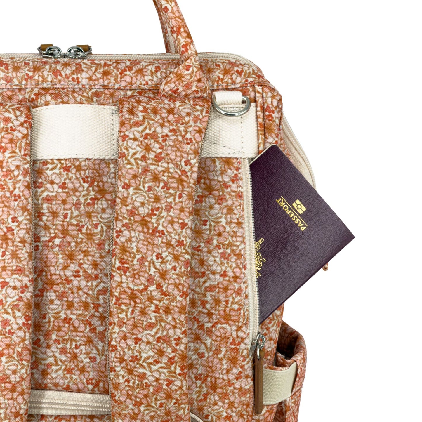 Richie Changing Backpack - Dahlia