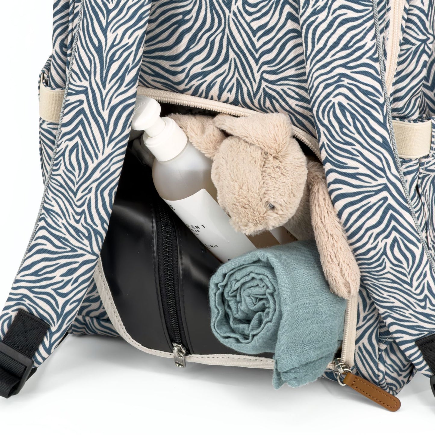 Richie Changing Backpack - Zebra