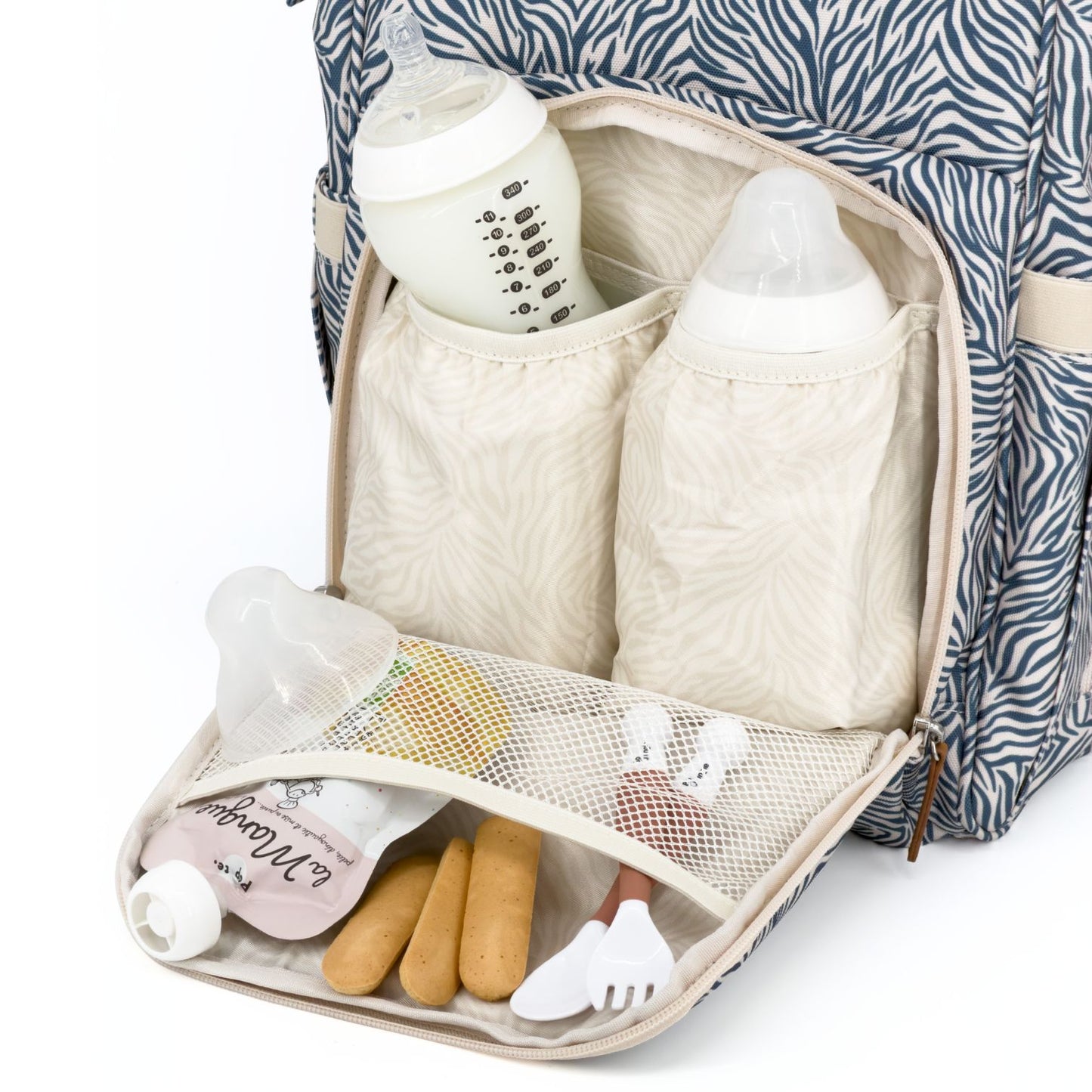 Richie Changing Backpack - Zebra