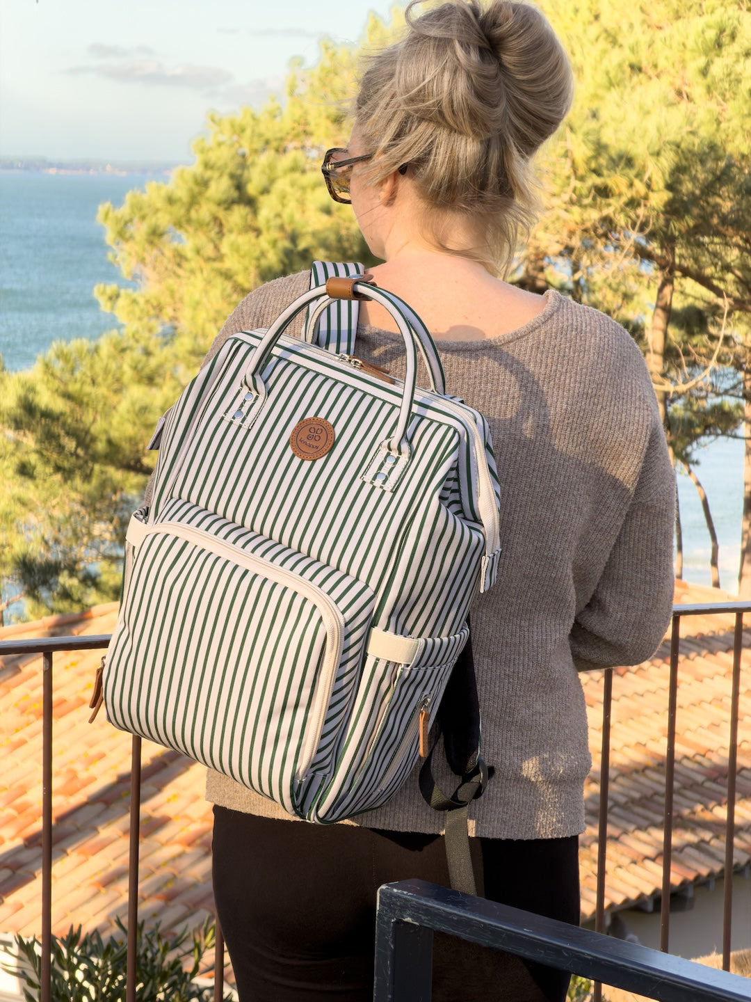 Richie Changing Backpack - Riviera